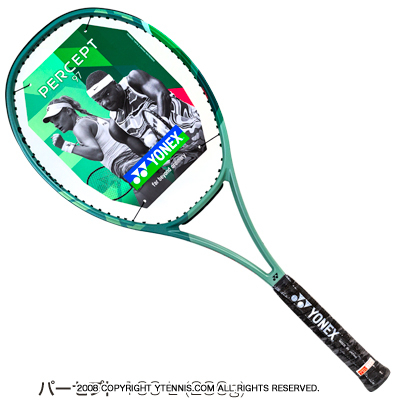 YONEX 軟式テニスラケット グリーンストリング ヨネックス(Yonex) 2023年モデル パーセプト 97 (310g) オリーブ