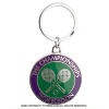 ウィンブルドン(Wimbledon) チャンピオンシップ ロゴ メタリック キーリング パープル/グリーン オフィシャルグッズ