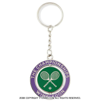 ウィンブルドン(Wimbledon) スピニング チャンピオンシップ ロゴ キーリング/キーホルダー オフィシャルグッズ
