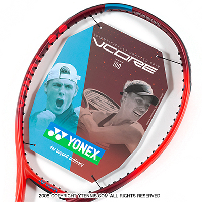 ヨネックス(Yonex) 2021年 Vコア 100 16x19 (300g) 06VC100YX (VCORE 100) ブイコア テニス