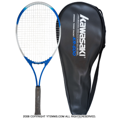 カワサキ(KAWASAKI) KR-600 硬式テニスラケット ケース付き 27インチ
