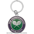 ウィンブルドン(Wimbledon) チャンピオンシップ ロゴ メタリック ラウンド キーリング オフィシャルグッズの画像1
