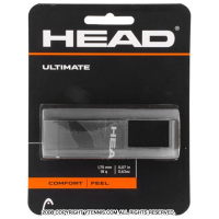 ヘッド(HEAD) アルティメット(ULTIMATE) ブラック リプレイスメントグリップテープ [M便 1/4]