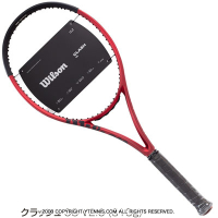 ウイルソン(Wilson) 2022年 クラッシュ 98(CLASH 98) レッド V2.0 16x19(310g) WR074211 テニスラケット