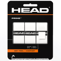 ヘッド(HEAD) プライム(PRIME) ホワイト 3パック オーバーグリップテープ [M便 1/4]