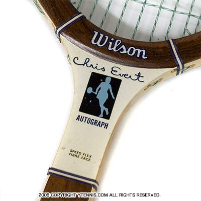 ヴィンテージラケット ウイルソン(WILSON) クリス・エバート オートグラフ Chris Evert 木製 テニスラケット | テニス