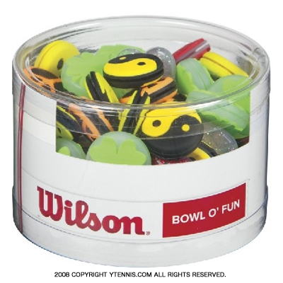 ウイルソン(Wilson) ボウル オ ファン 75個入り 振動止め ダンプナー WRZ537800 | テニスショップ-Ｙテニスショップ