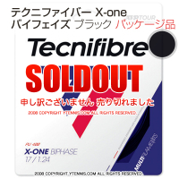 ƥ˥եС(Tecnifiber) X-ONE Хե(biphase) ֥å 1.24mm/1.30mm ʥ [M 1/4]