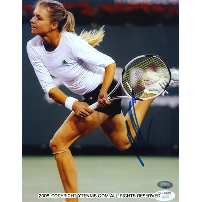 マリア・キリレンコ選手 直筆サイン入り記念フォトパネル 2010 BNP