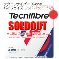 ƥ˥եС(Tecnifiber) X-ONE Хե(biphase) å 1.18mm/1.24mm/1.30 [M 1/4]