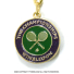 ウィンブルドン(Wimbledon) テニスボール ロゴ キーリング ゴールドの画像2