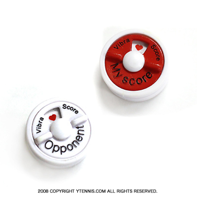 紛らわしいゲーム管理をダンプナーで解決 Vibra Scoreバイブラ スコア スコアカウンターつきダンプナー 国内未発売 テニスショップ y テニスショップ